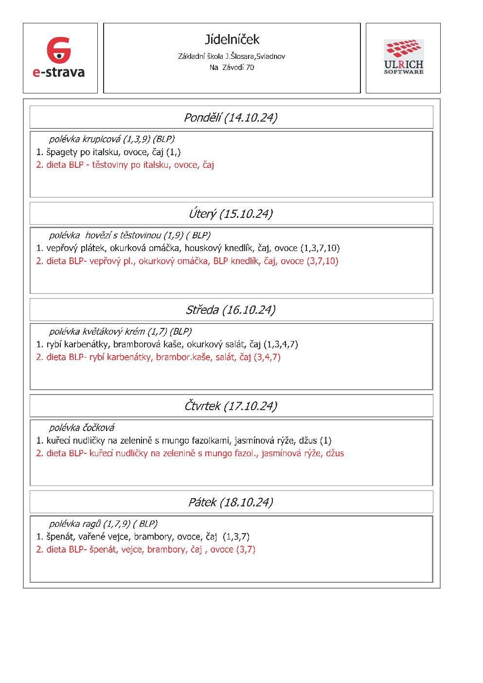 jídelníček odkaz PDF